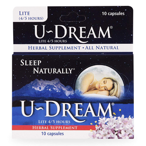 U-Dream All Natural Herbal Supplement to Help You Sleep 